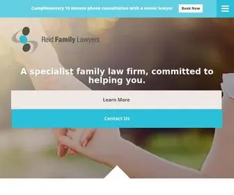 Reidfamilylawyers.com.au(Reid Family Lawyers Sydney) Screenshot