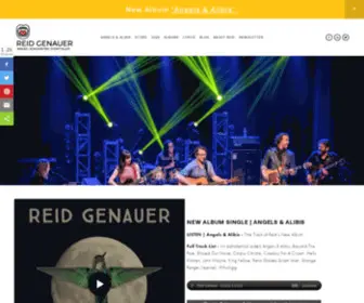 Reidgenauer.com(Singer, songwriter, storyteller & entrepreneur) Screenshot