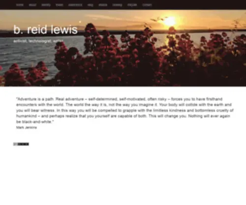 Reidlewis.org(Reid lewis dot org) Screenshot