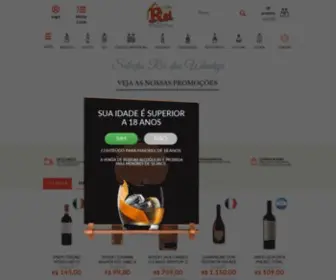 Reidoswhiskys.com.br(Rei dos Whiskys & Vinhos) Screenshot