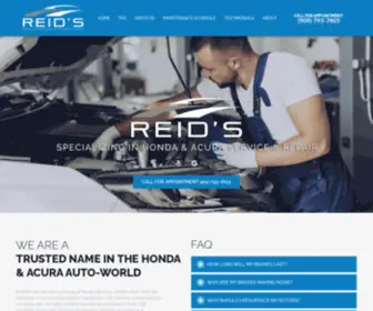 Reidsauto.com(Oil Changes and Services SInce 1974) Screenshot