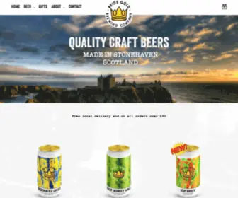 Reidsgold.com(Reids Gold Brewing Company Ltd) Screenshot