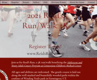 Reidsrun5K.org(2021 Reid's Run/Walk 5K) Screenshot