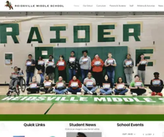 Reidsvillemiddle.org(Reidsville Middle School) Screenshot