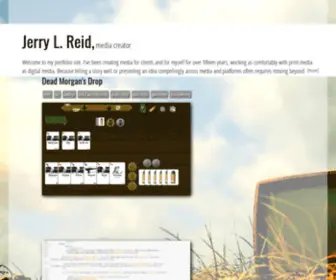 Reidwrite.com(Jerry (J.L.) Reid Design and Writing Porfolio) Screenshot