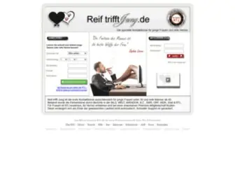 Reif-Trifft-Jung.de(Reif trifft Jung) Screenshot