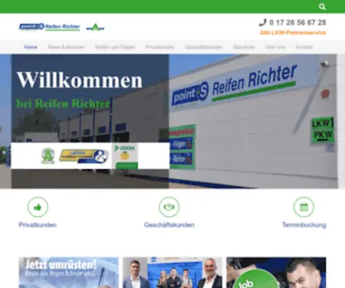 Reifen-Richter.de(Frühjahr/ Sommer) Screenshot