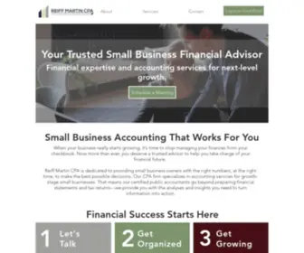 ReiffmartincPa.com(You need the right numbers to make the best decisions. Reiff Martin CPA) Screenshot