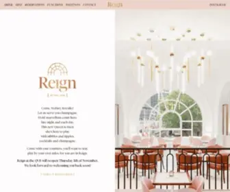 ReignatQVB.com.au(Reign at the QVB) Screenshot