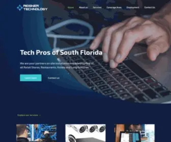 Reignertechnology.com(Tech Pros of South Florida) Screenshot