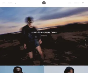 Reigningchamp.com(We design and manufacture premium athletic wear. Our process) Screenshot