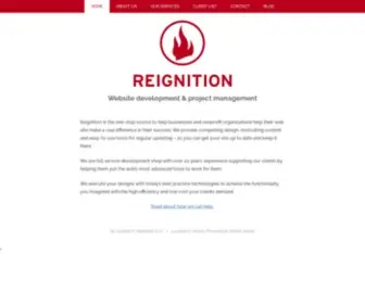 Reignitionllc.com(Website development & project management) Screenshot