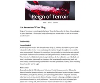 Reignofterroir.com(Reign of Terroir) Screenshot