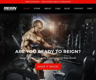 Reignperformancenutrition.com(Reign Performance Nutrition) Screenshot