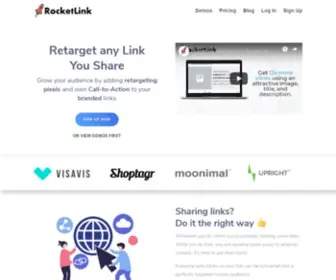 Reijoe.net(#1 Link Retargeting Platform For Marketers And Brands) Screenshot