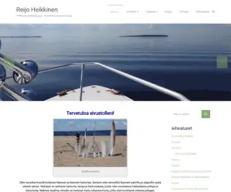 Reijoheikkinen.fi(Professori ja tietokirjailija) Screenshot