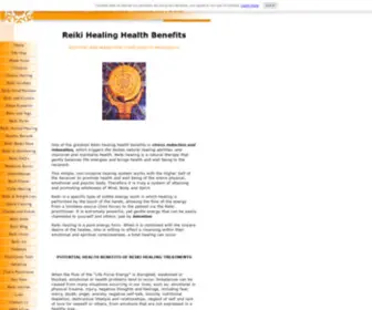 Reiki-For-Holistic-Health.com(Reiki healing health benefits) Screenshot
