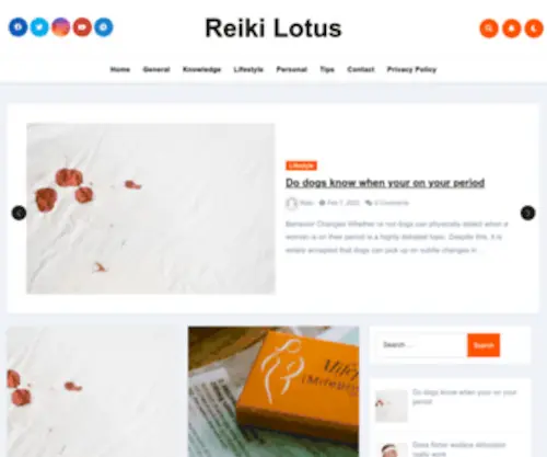 Reiki-Lotus.com(Reiki, massage, meditatie (sessies en opleiding)) Screenshot