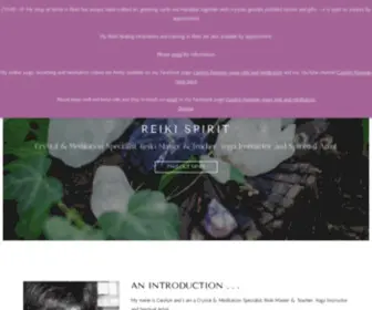 Reiki-Spirit.org.uk(Crystal & Meditation Specialist) Screenshot