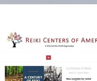 Reikicentersofamerica.org(Reiki Centers of America) Screenshot