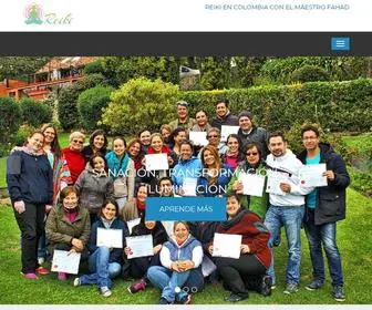 Reikicolombia.org(Reiki en Colombia) Screenshot