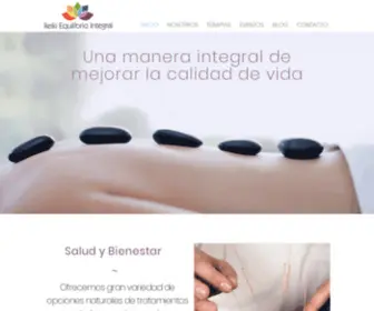 Reikiequilibriointegral.com(Reiki Equilibrio Int) Screenshot