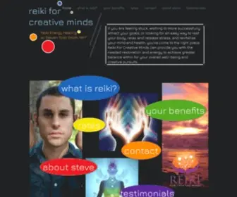 Reikiforcreativeminds.com(Reiki For Creative Minds) Screenshot