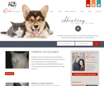Reikifurbabies.com(We offer Reiki and energy healing for animals and people. Our mission) Screenshot