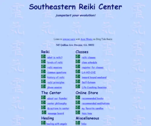 Reikisource.com(Reiki Atlanta) Screenshot