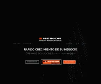 Reikor.com.ar(Electronic Marketing & Publicidad) Screenshot