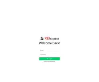 Reileadbot.com(REI Lead Bot) Screenshot