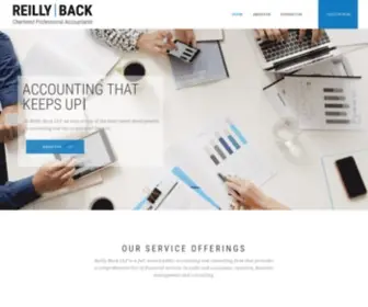 Reillybackllp.com(Chartered Professional Accountants) Screenshot