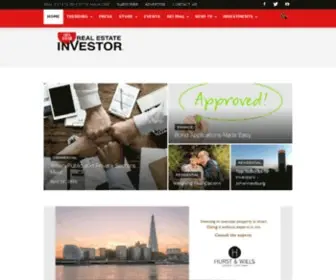 Reimag.co.za(Real Estate Investor Magazine) Screenshot