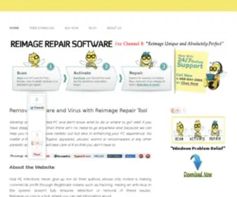 Reimage.us.com(Reimage Repair) Screenshot