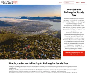 Reimaginesandybay.com.au(Reimagine Sandy Bay) Screenshot