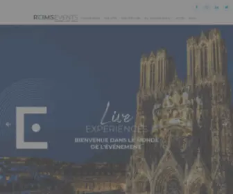 Reims-Evenements.fr(Bienvenue dans le monde de l'événement) Screenshot