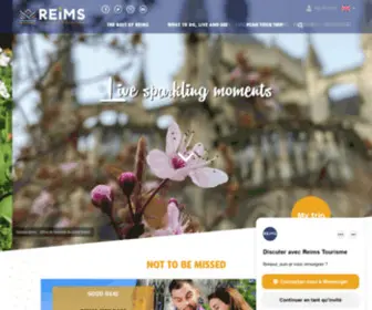 Reims-Tourism.com(Reims Tourist Office) Screenshot