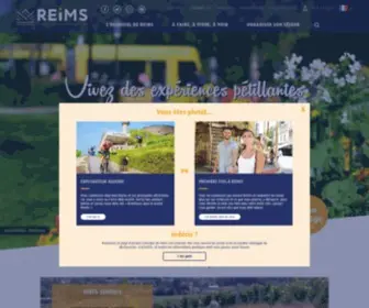 Reims-Tourisme.com(Office de Tourisme de Reims) Screenshot