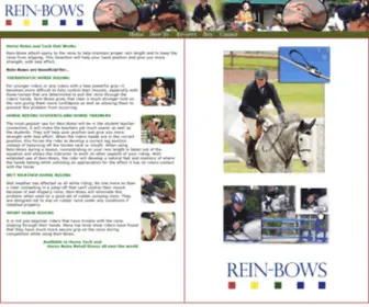 Rein-Bows.com(Discover the Competitive Advantage of the Sport Horse Rider) Screenshot