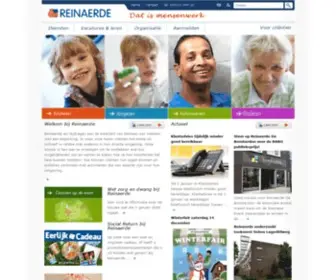 Reinaerde.nl(Zorg en ondersteuning voor mensen met een beperking) Screenshot