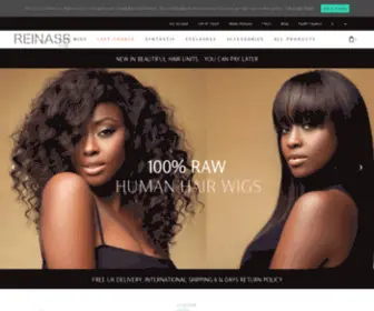 Reinass.com(TOP CLASS HUMAN HAIR WIGS) Screenshot