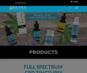 Reinawellness.com(Reina Wellness) Screenshot