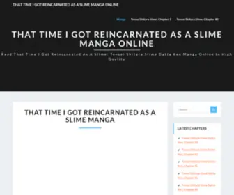 Reincarnatedasaslime.com(That Time I Got Reincarnated as a Slime Manga) Screenshot