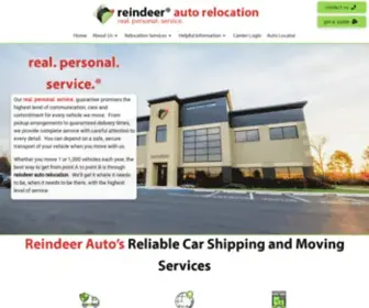 Reindeerauto.com(Reindeer Auto Relocation) Screenshot