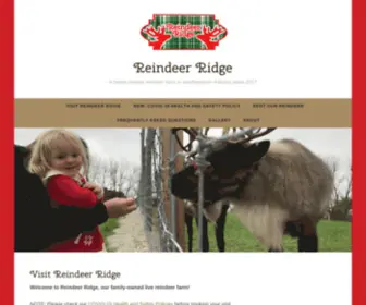 Reindeerridgerentals.com(A family) Screenshot