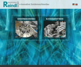 Reindl-MB.de(Reindl Maschinenbau GmbH) Screenshot