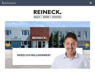 Reineck.info(Badgestaltung und Heiztechnik Reineck im Landkreis Karlsruhe) Screenshot
