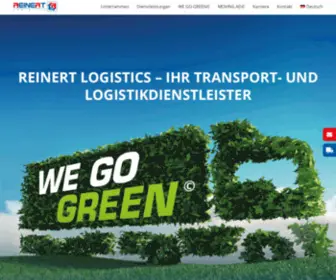 Reinert-Logistic.com(Reinert Logistics) Screenshot