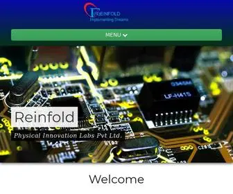 Reinfold.net(Reinfold Physical Innovation Labs Pvt Ltd) Screenshot