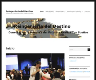 Reingenieriadeldestino.info(Reingeniería del Destino) Screenshot